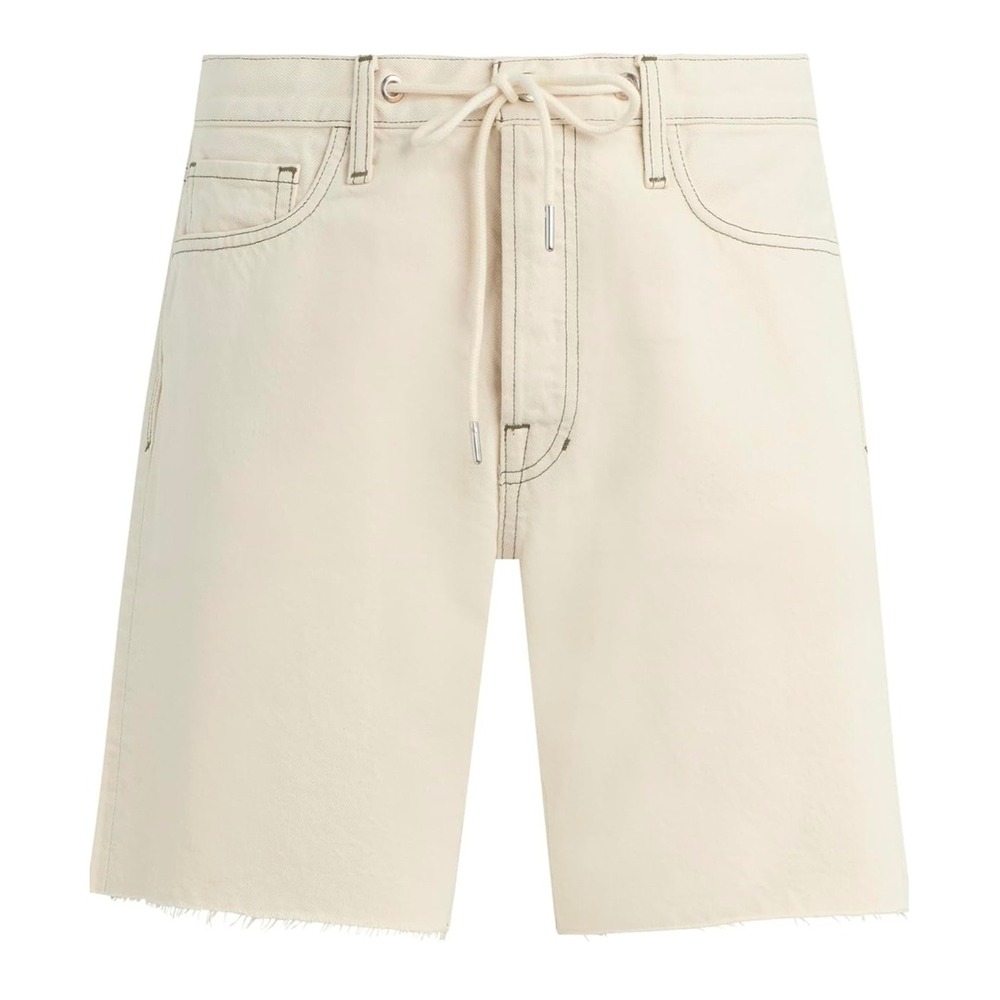 Joe's‎ Jeans Mens Denim Shorts Ecru Drawstring Raw Hem Size 36 NEW - Picture 10 of 10